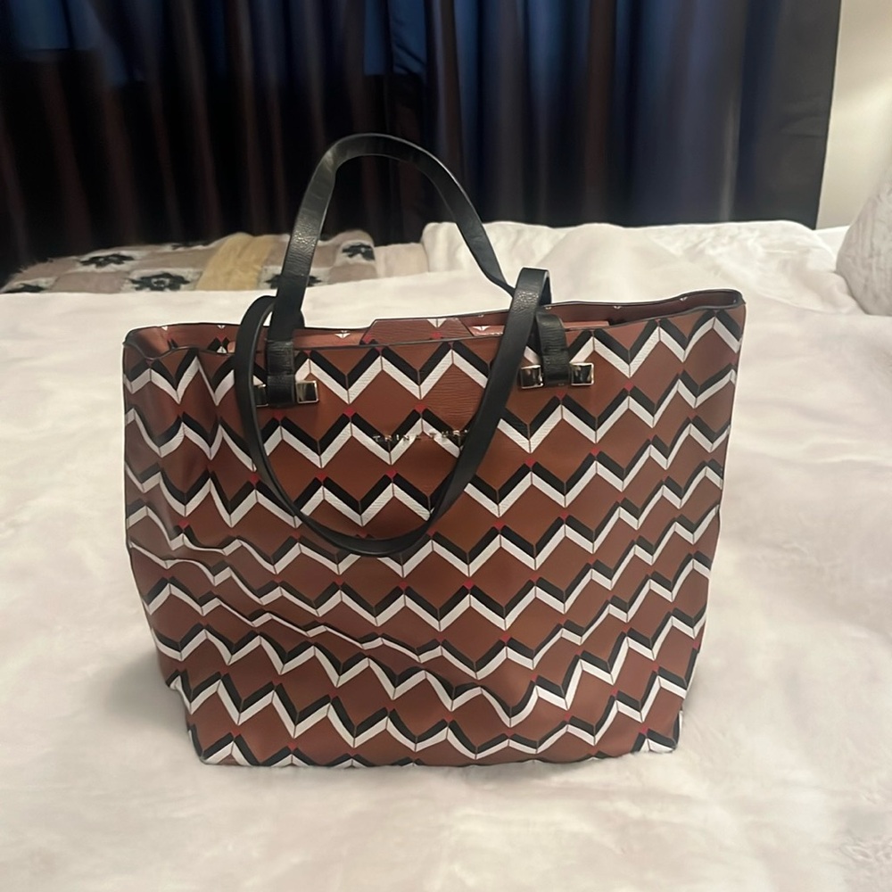 Trina Turk pattern tote bag
